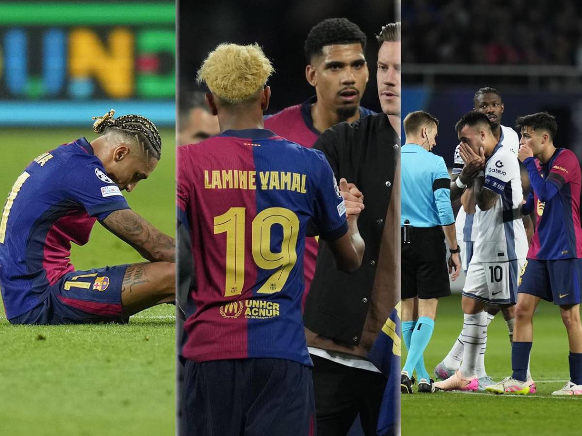 Caras largas en Barcelona, regalo sorpresa a Lamine, polémica y reclamo del Inter