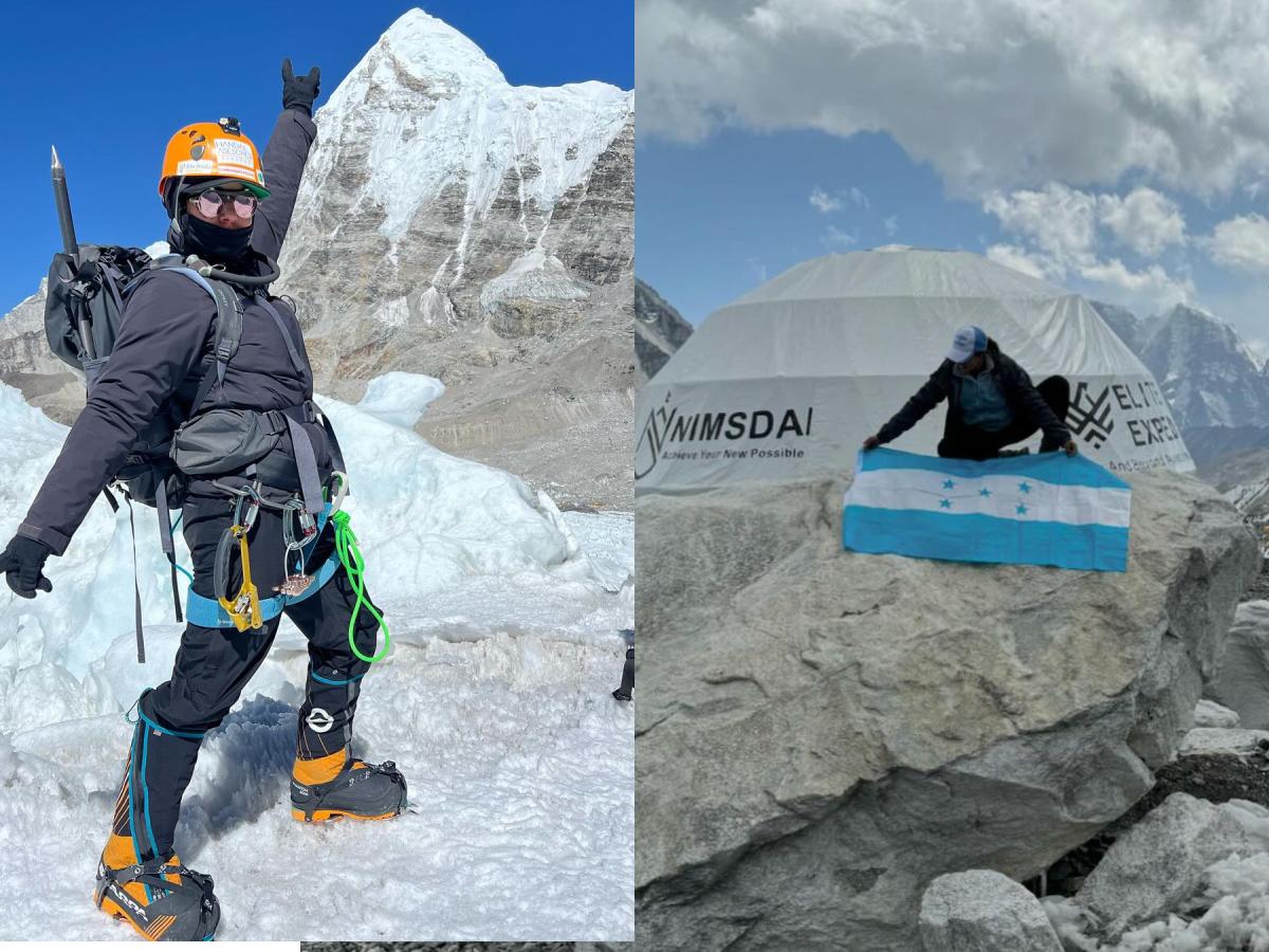 ¡Histórico! Dora Raudales, primera mujer hondureña en escalar el Monte Everest