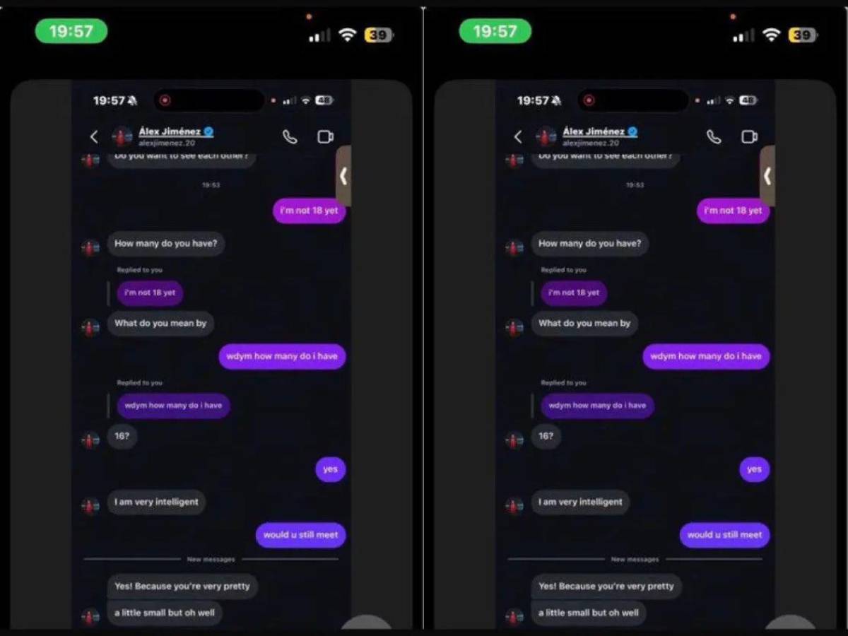 Polémica en la Premier: filtran chat de un jugador con una menor de edad