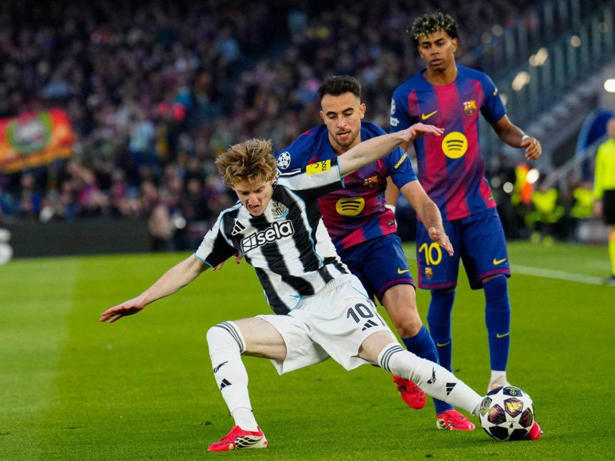Barcelona arrolla la Champions, penal no pitado al Newcastle y show de Raphinha