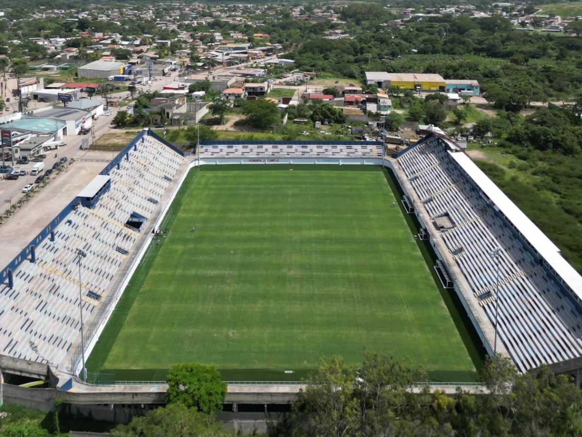 Así avanza la remodelación del estadio Juan Ramón Brevé de Juticalpa: cuántos milllones costó