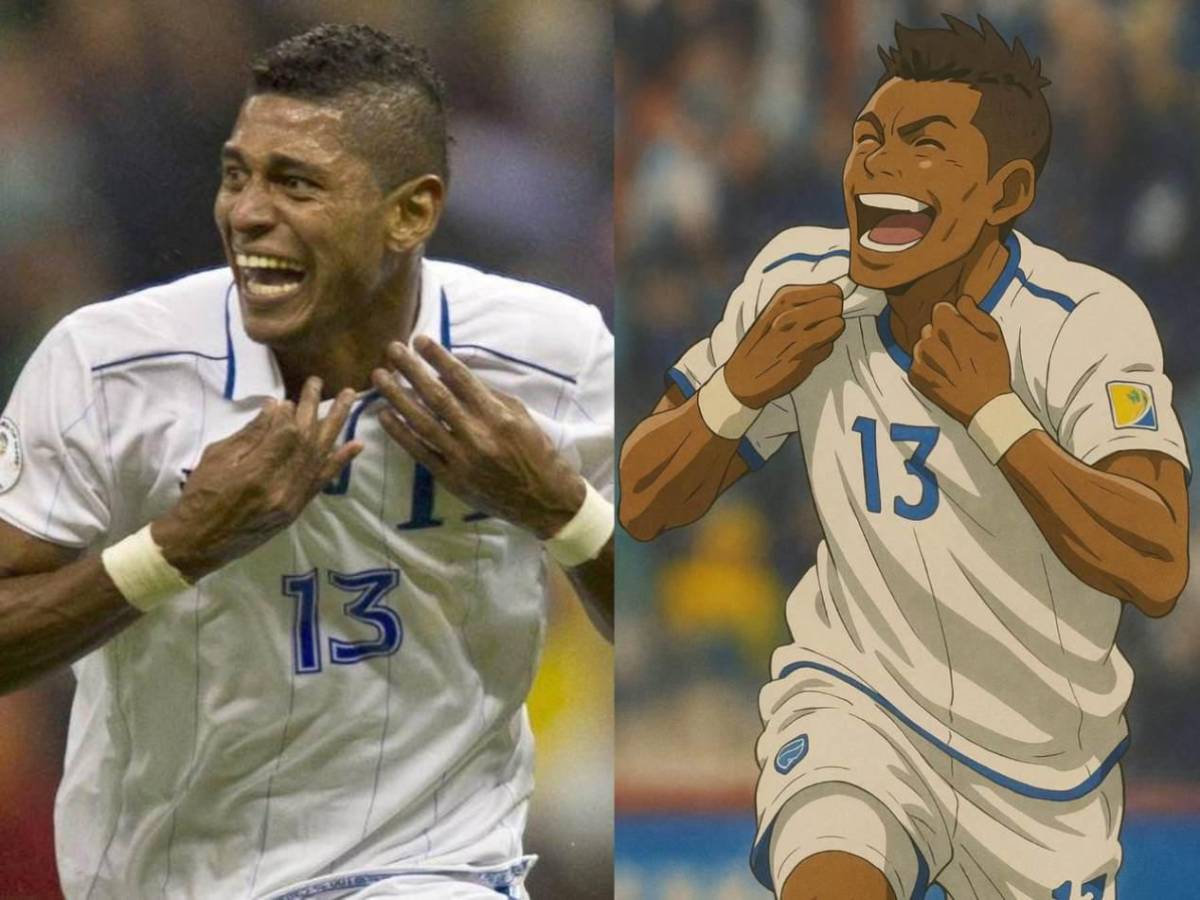 Al estilo Ghibli: la IA transforma a los futbolistas hondureños y así lucen