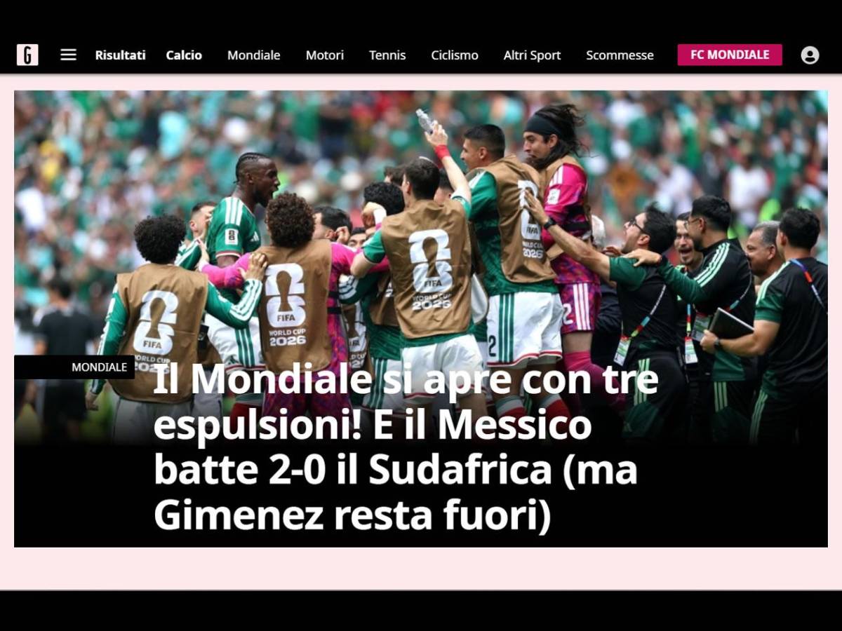Faitelson advierte y polémica: lo que dice la prensa del debut de México en el Mundial 2026