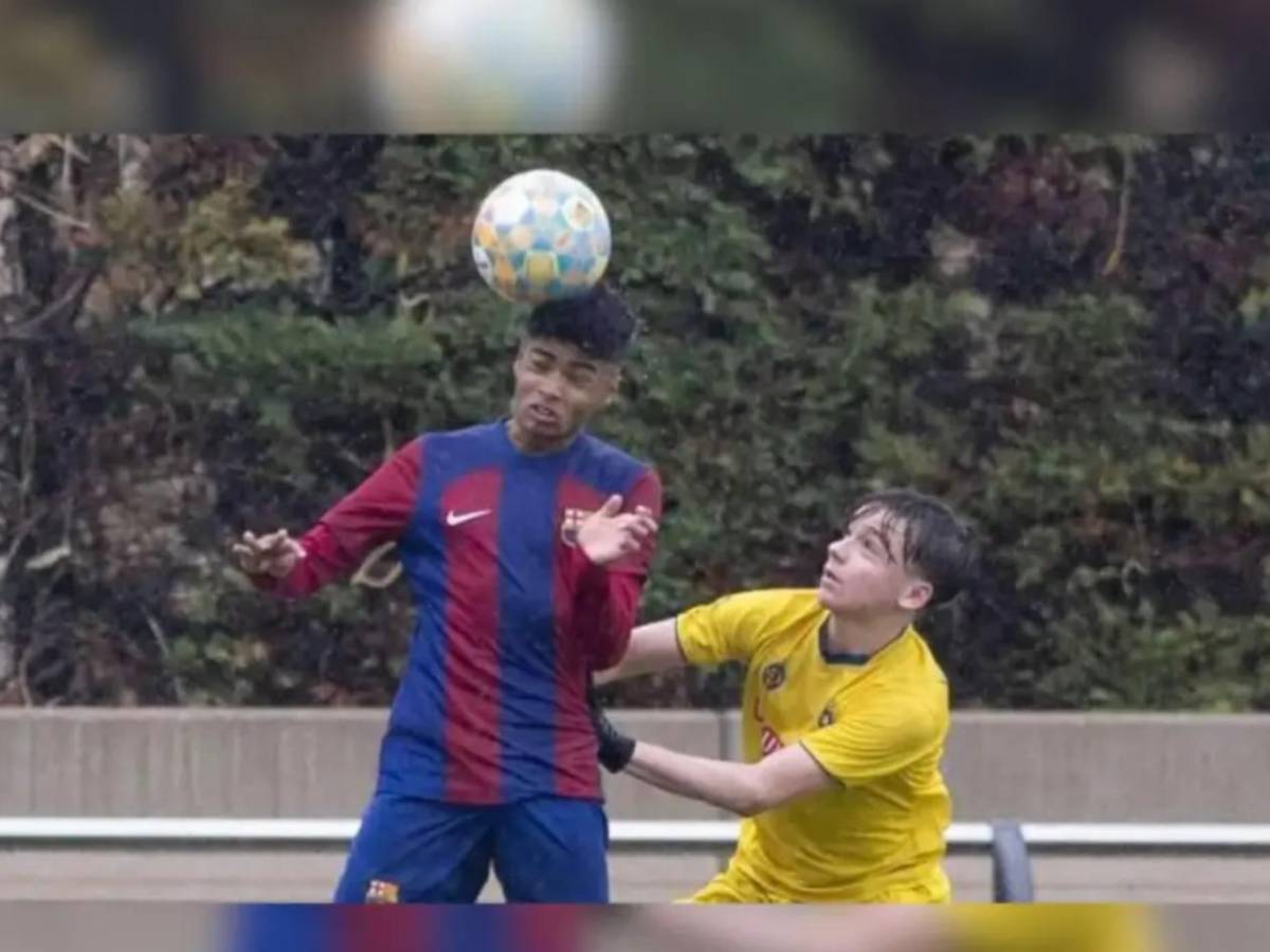 ¿Quién es el chico del Barcelona que cambió a España por Honduras?