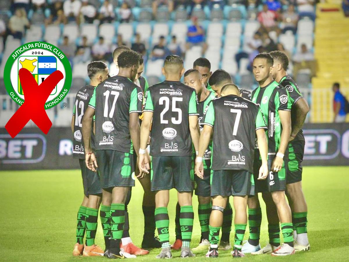 Juticalpa FC con barrida para el Torneo Clausura 2025: siete jugadores se van