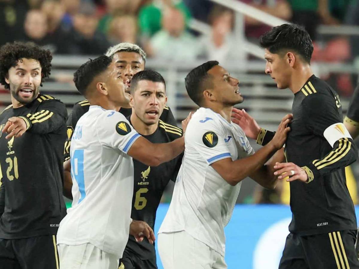 Tristeza de Honduras, bronca de México, feo gesto del 'Vasco' con Quioto y pelea en las gradas