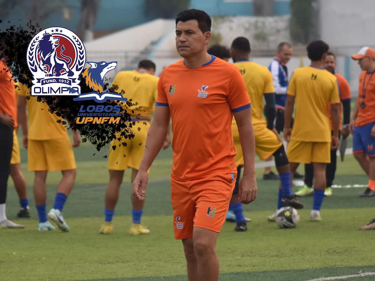 Orlando López es el DT de los Lobos de la UPN.