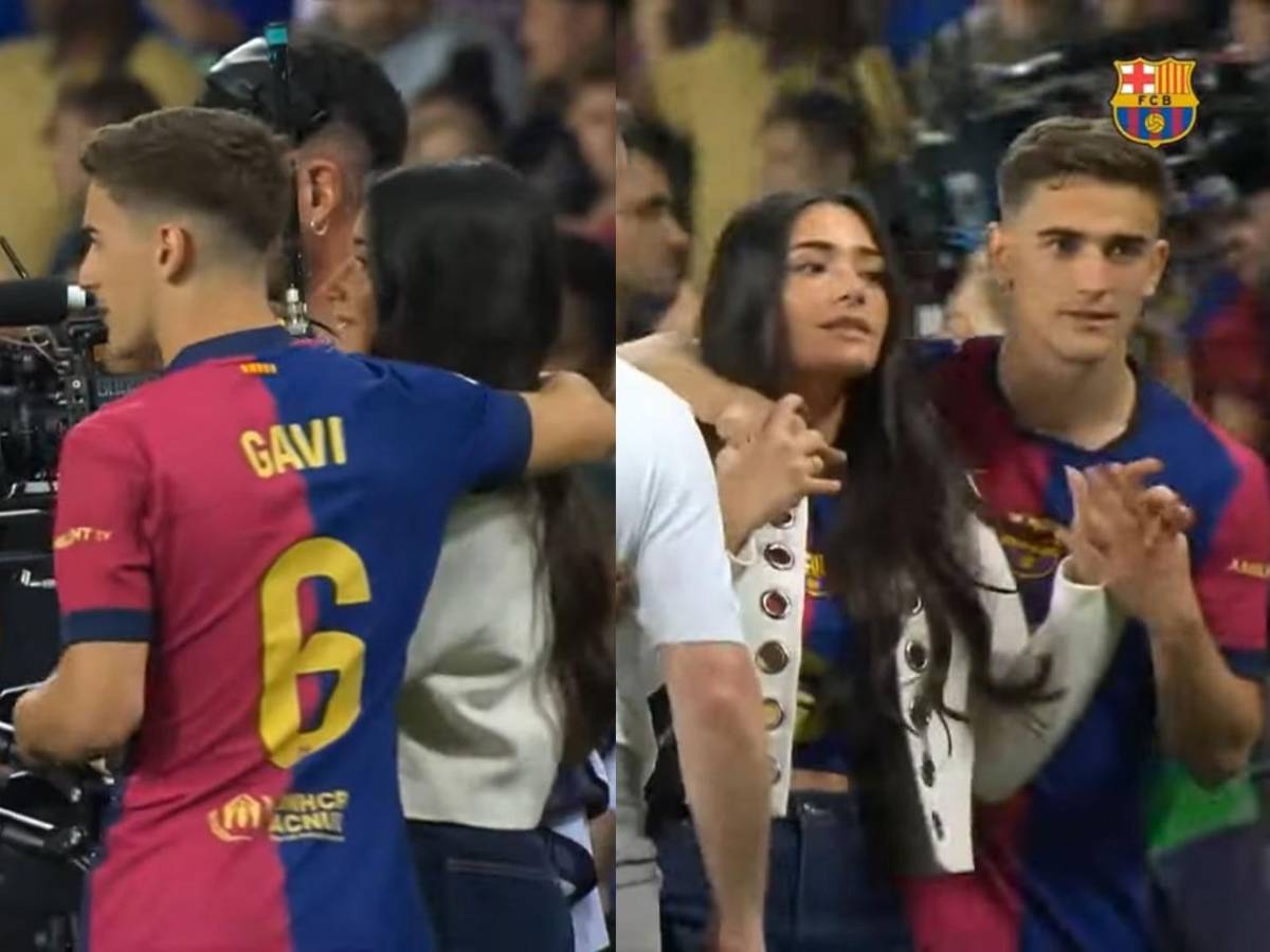 Barcelona festeja los títulos ante su afición, show de Lamine y Gavi presume a su novia