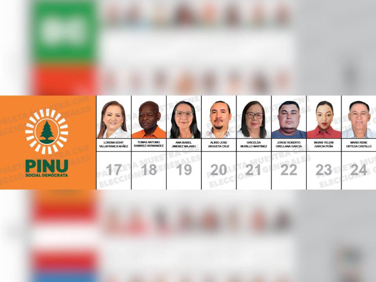 Ocho diputados de Atlántida, entre ellos un suplente, buscan seguir en un curul