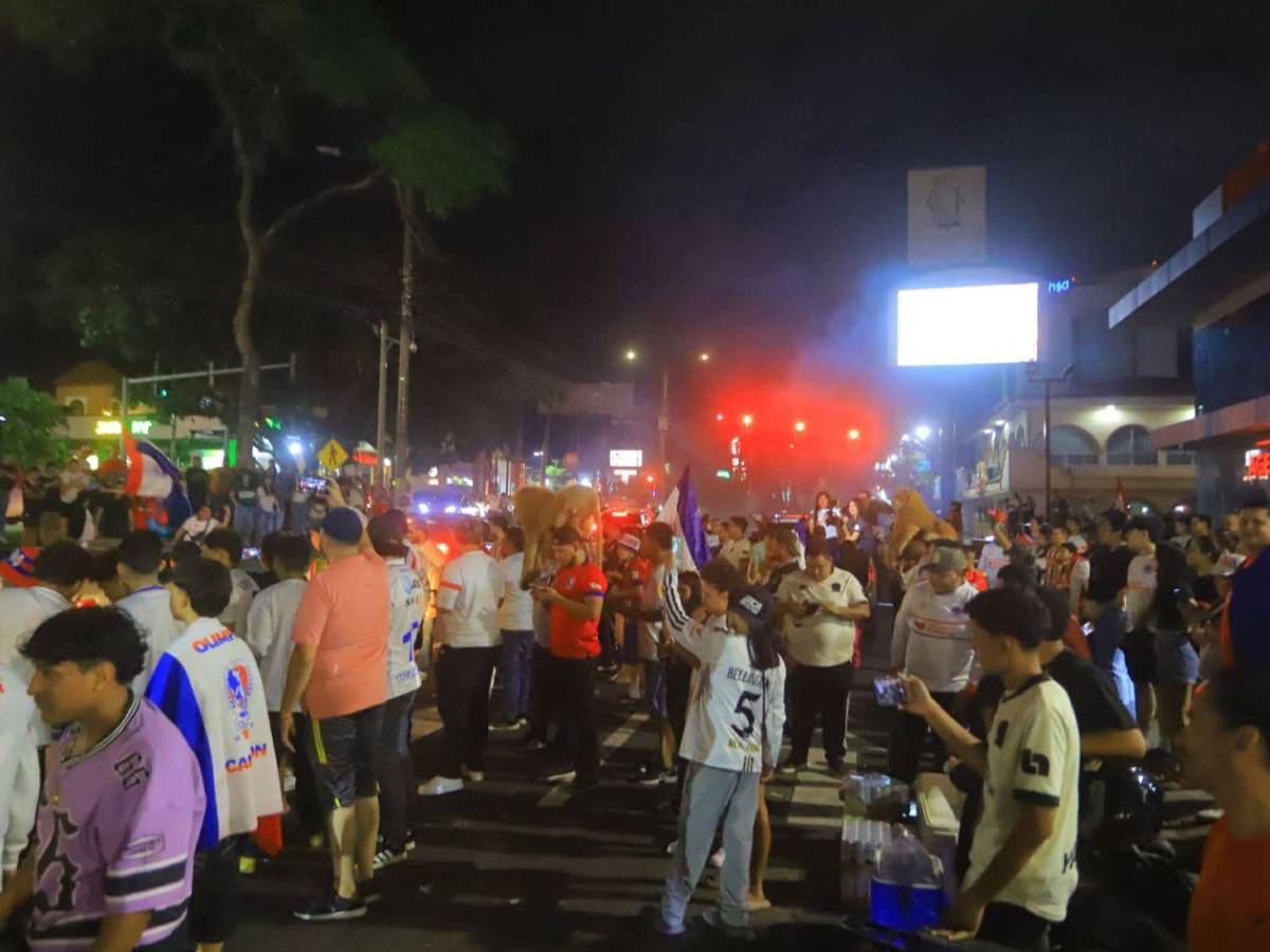 Olimpia bicampeón: euforia y locura en Tegucigalpa para celebrar la copa 40