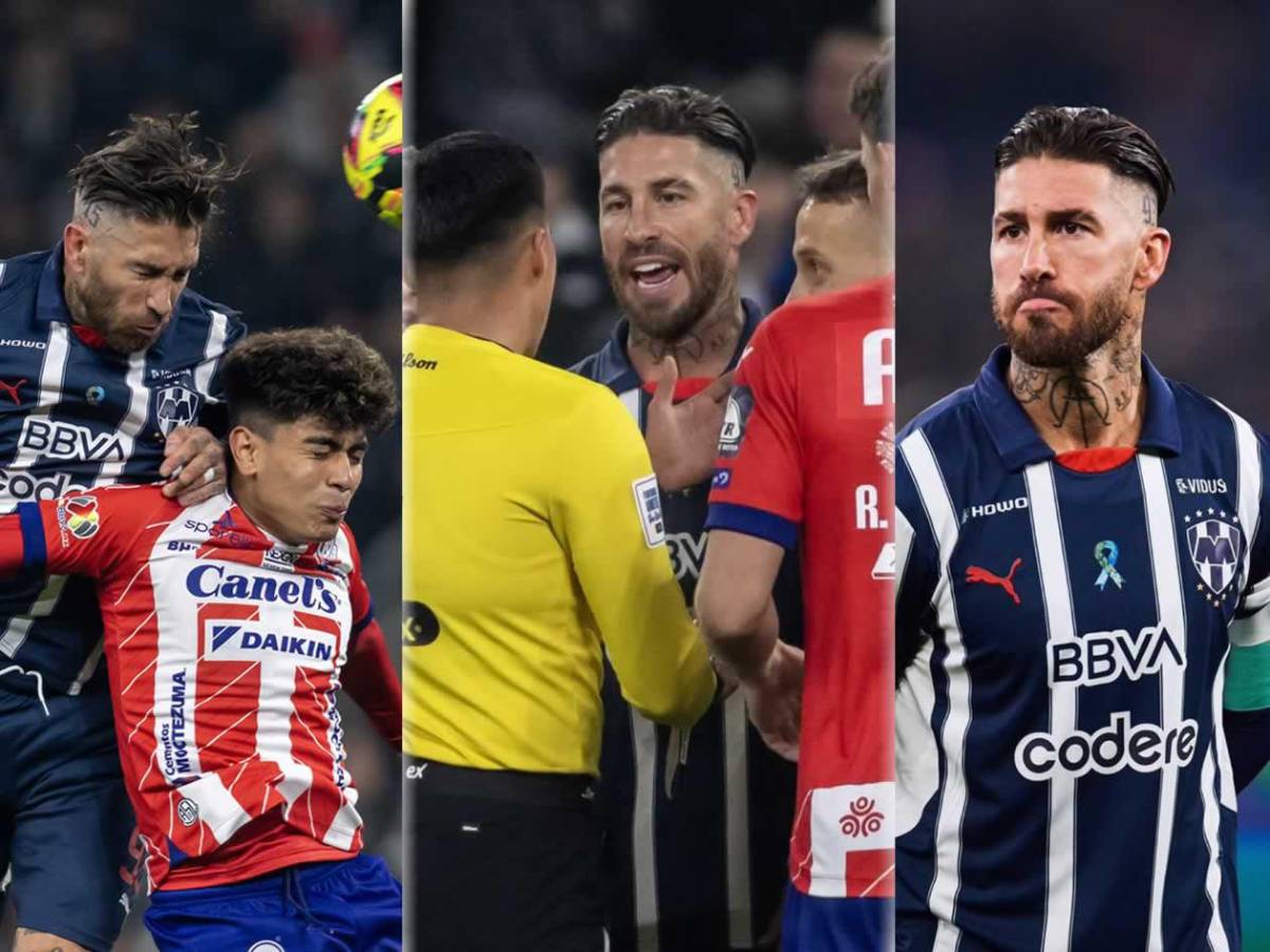 Sergio Ramos debutó con Monterrey: causa locura y casi hace un golazo
