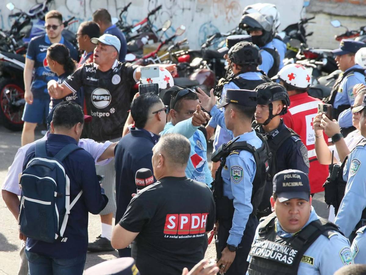 Héroe de Olimpia, llanto del villano de Motagua, disturbios, heridos y bellezas