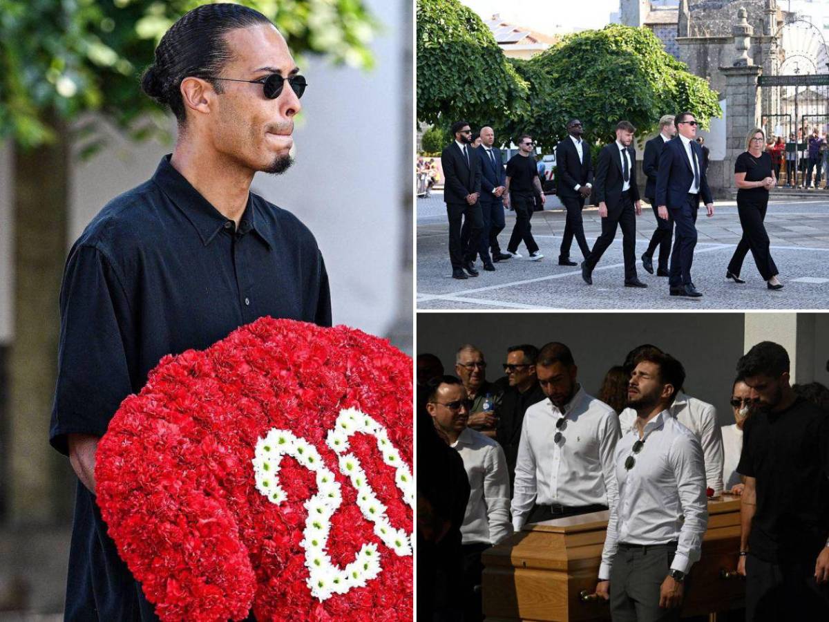 Funeral de Diogo Jota: el llanto de su mejor amigo y por qué Cristiano no asistió