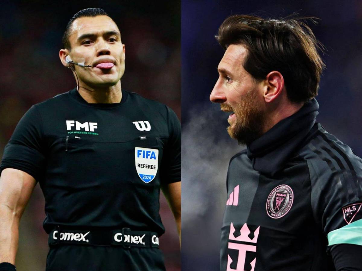 Escándalo: Concacaf castiga árbitro mexicano por lo que hizo con Messi