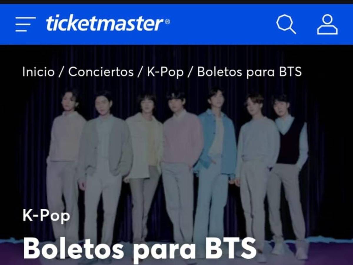 Ticketmaster revela el mapa oficial para los conciertos de BTS en México