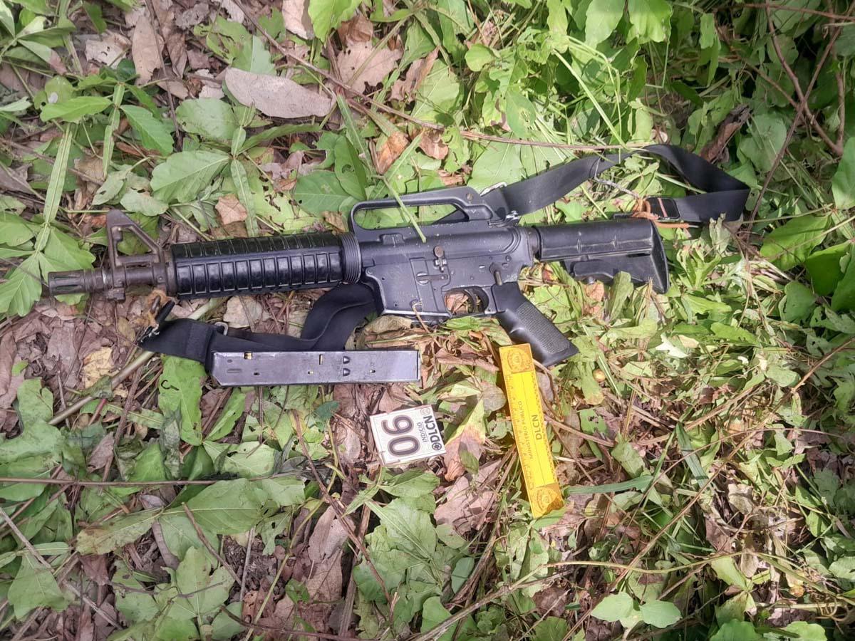 Capturan a cinco miembros de la MS-13 en Baracoa, Cortés; les decomisan un arsenal