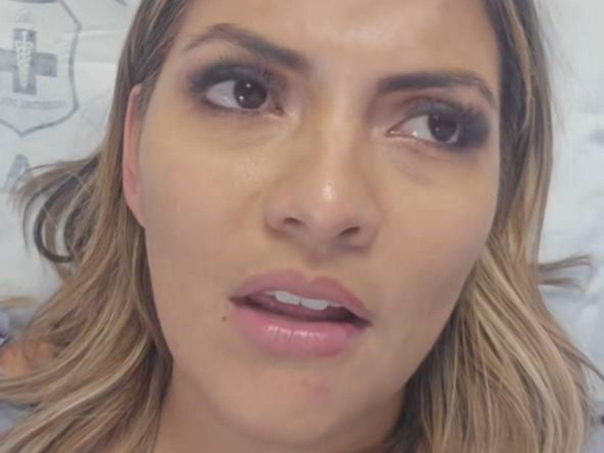 Hospitalizan a Saraí Espinal tras sufrir fuerte accidente