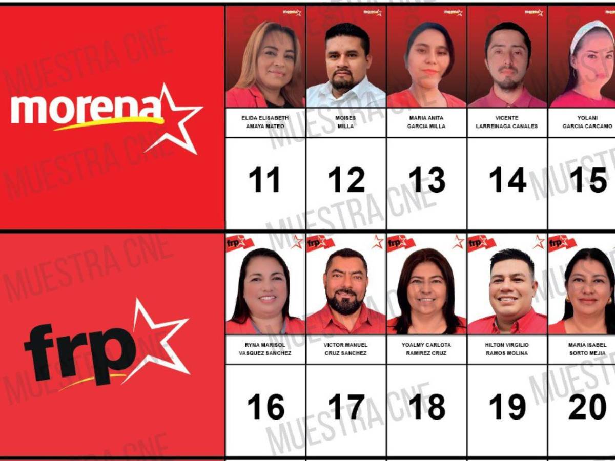 Aspiran a ser diputados del departamento de Lempira