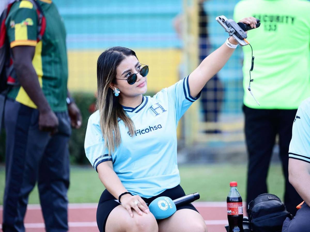 Milagro Flores con sexy look: las bellas chicas en el partido de Tiktokers Honduras vs Brasil