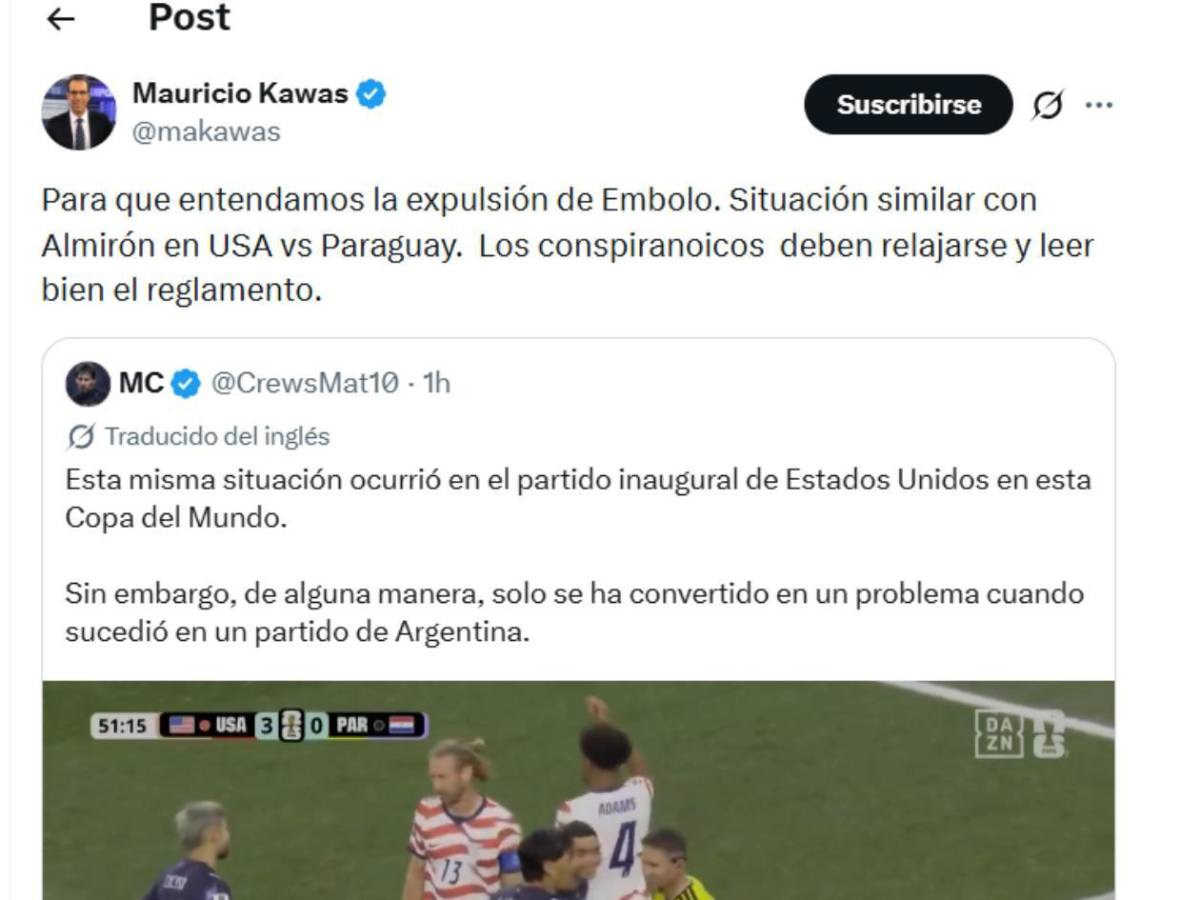 Destapan la verdad de la roja a Embolo y la otra polémica a Argentina que nadie vio