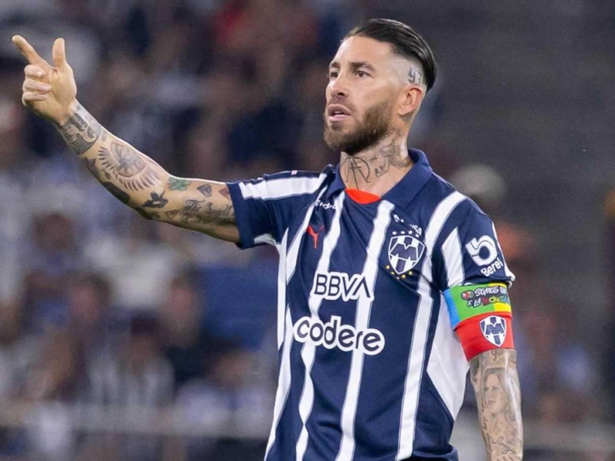 Sergio Ramos se luce: primer gol con Monterrey y su curioso festejo