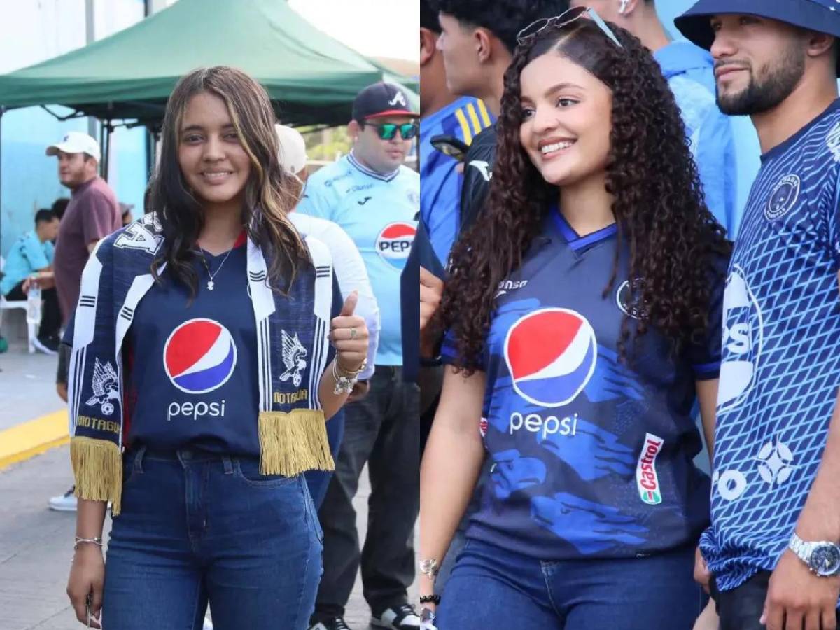 Las bellezas de la final Motagua vs Marathón y policía robó suspiros en el Nacional
