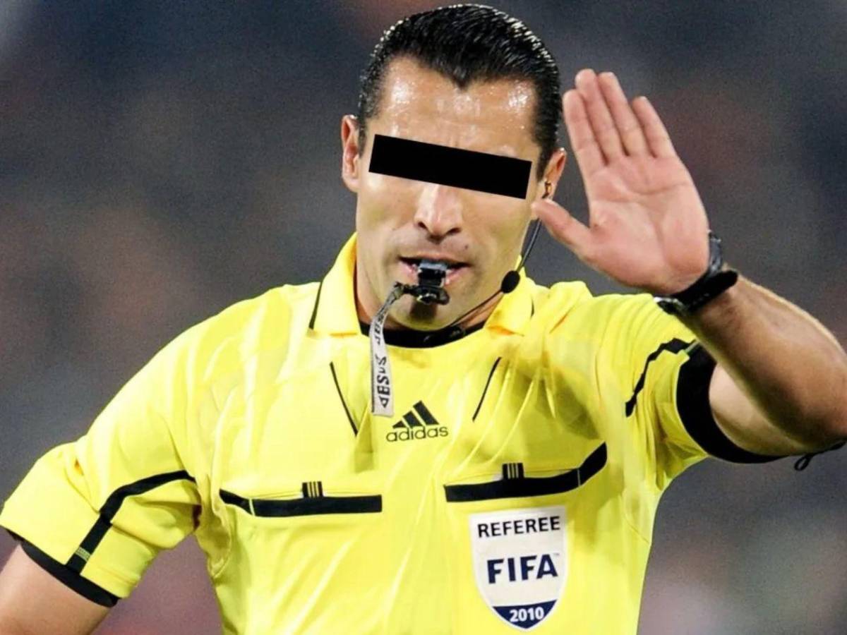 Exárbitro 'Chiquidrácula' Rodríguez, a prisión preventiva por fuerte delito