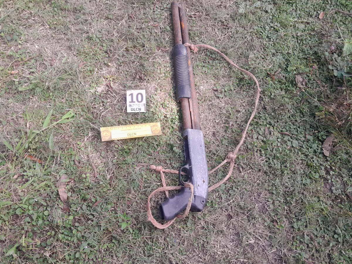 Capturan a cinco miembros de la MS-13 en Baracoa, Cortés; les decomisan un arsenal