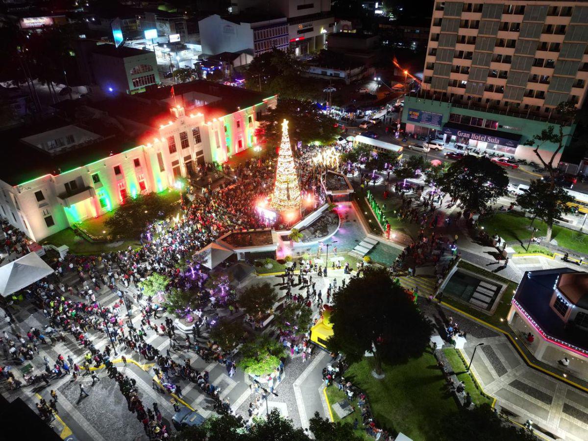 La magia de la Navidad invade ya a San Pedro Sula