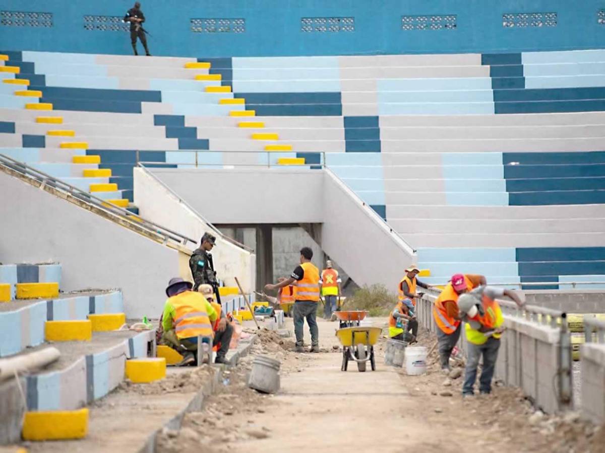 El único en Honduras: el detalle que tendrá el estadio Ceibeño y así luce la remodelación