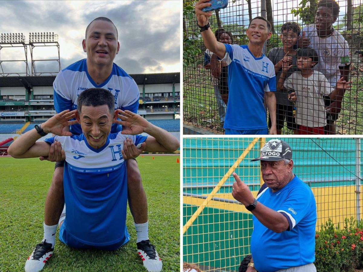 Shin Fujiyama saca preparación militar y el Primi Maradiaga su carácter mundialista