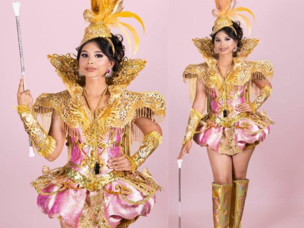 Palillonas de Danlí deslumbran con espectaculares trajes de Independencia