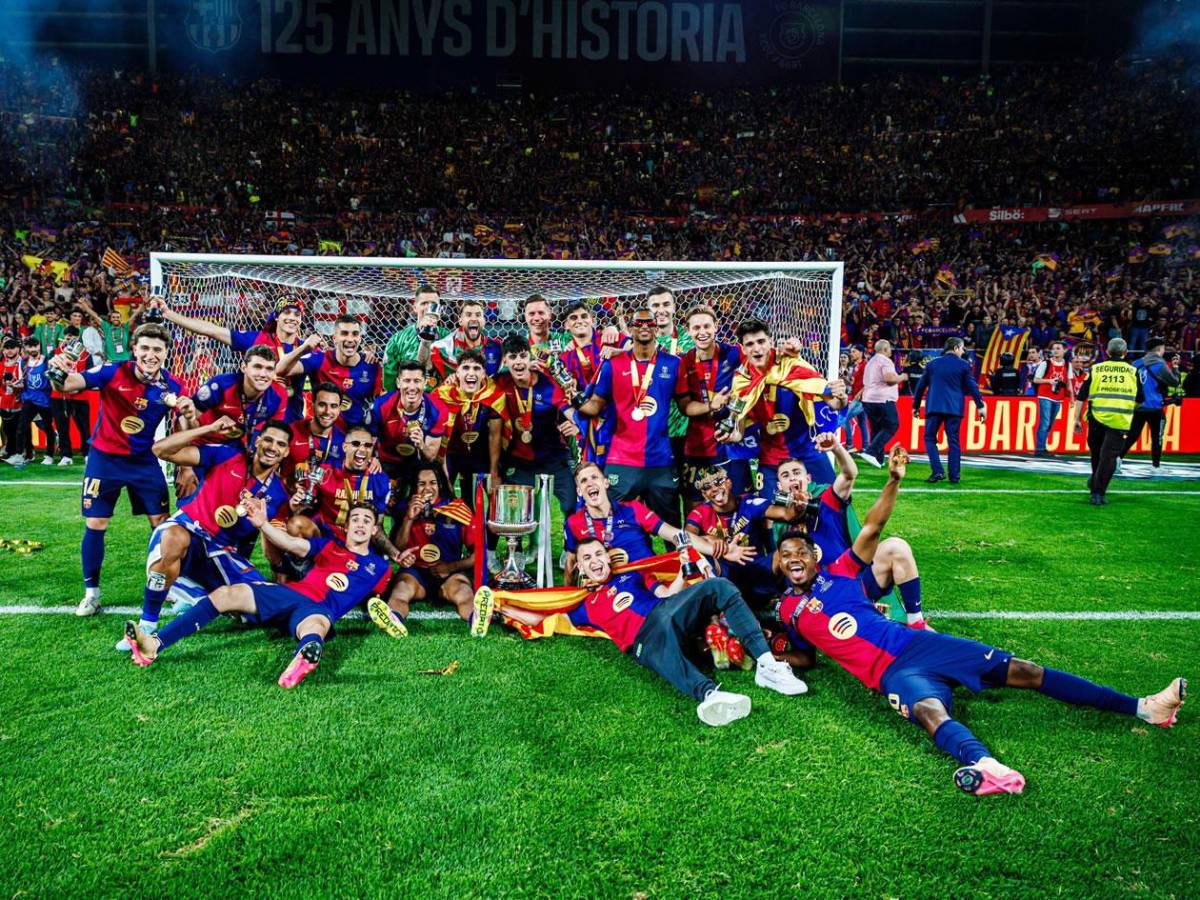 Barcelona festeja la Copa del Rey, show de Lamine Yamal y detallazo al Real Madrid