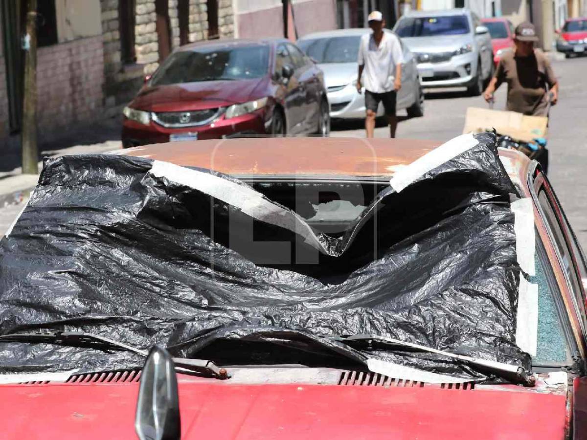 Devastación en el Nacional: Así lucen las calles tras disturbios en Motagua-Olimpia