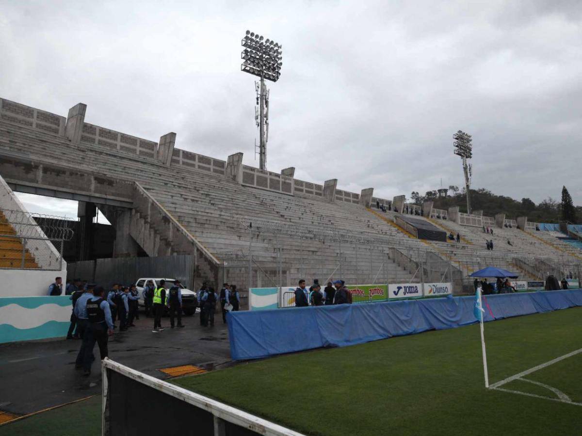 Derroche de belleza y ambientazo para el Honduras-Antigua y Barbuda