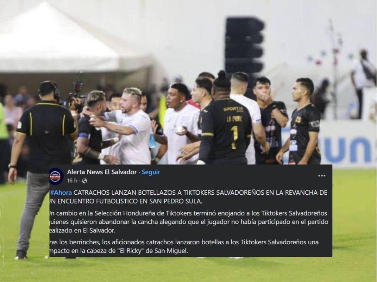 Prensa salvadoreña se pronuncia sobre el trato recibido en juego de tiktokers