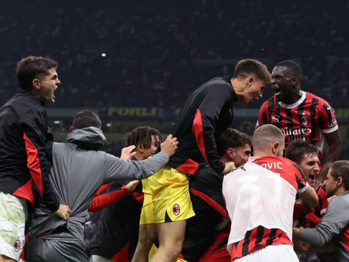 El AC Milan vuelve a mandar: Destrona al Inter con triunfo in exremis