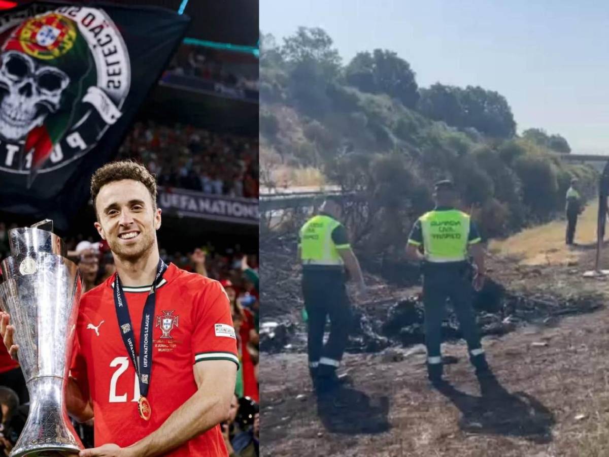 Auto de Diogo Jota quedó calcinado: revelan lo que pasó tras su muerte