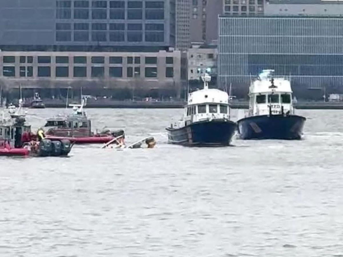 ¿Quiénes son las víctimas del helicóptero que cayó en el río Hudson, Nueva York?