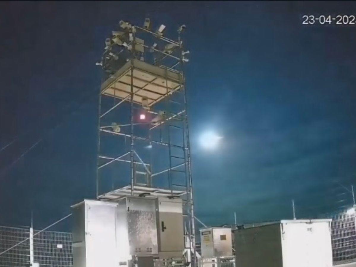 Así se vivió el momento en el que un meteorito cayó en Brasil