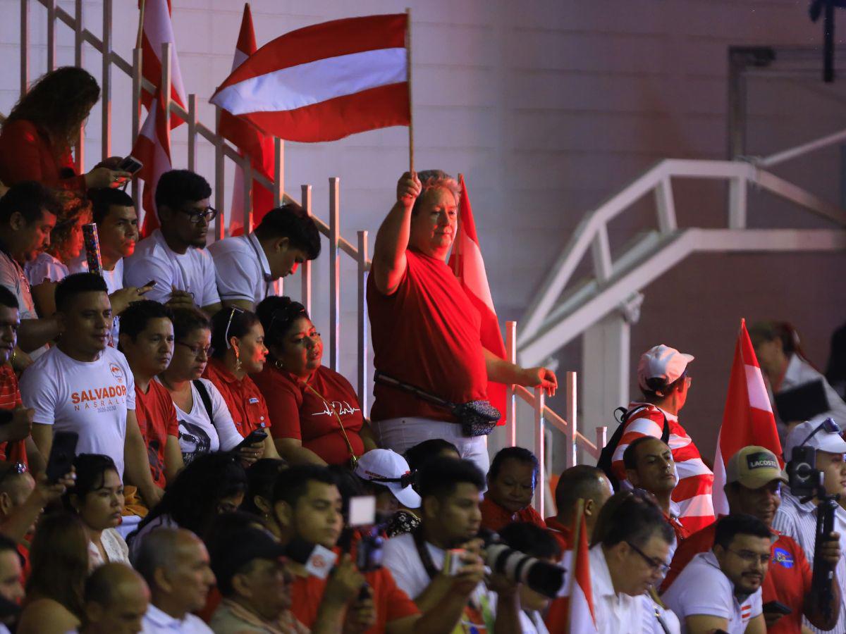 Fotos de la convención del Partido Liberal en San Pedro Sula