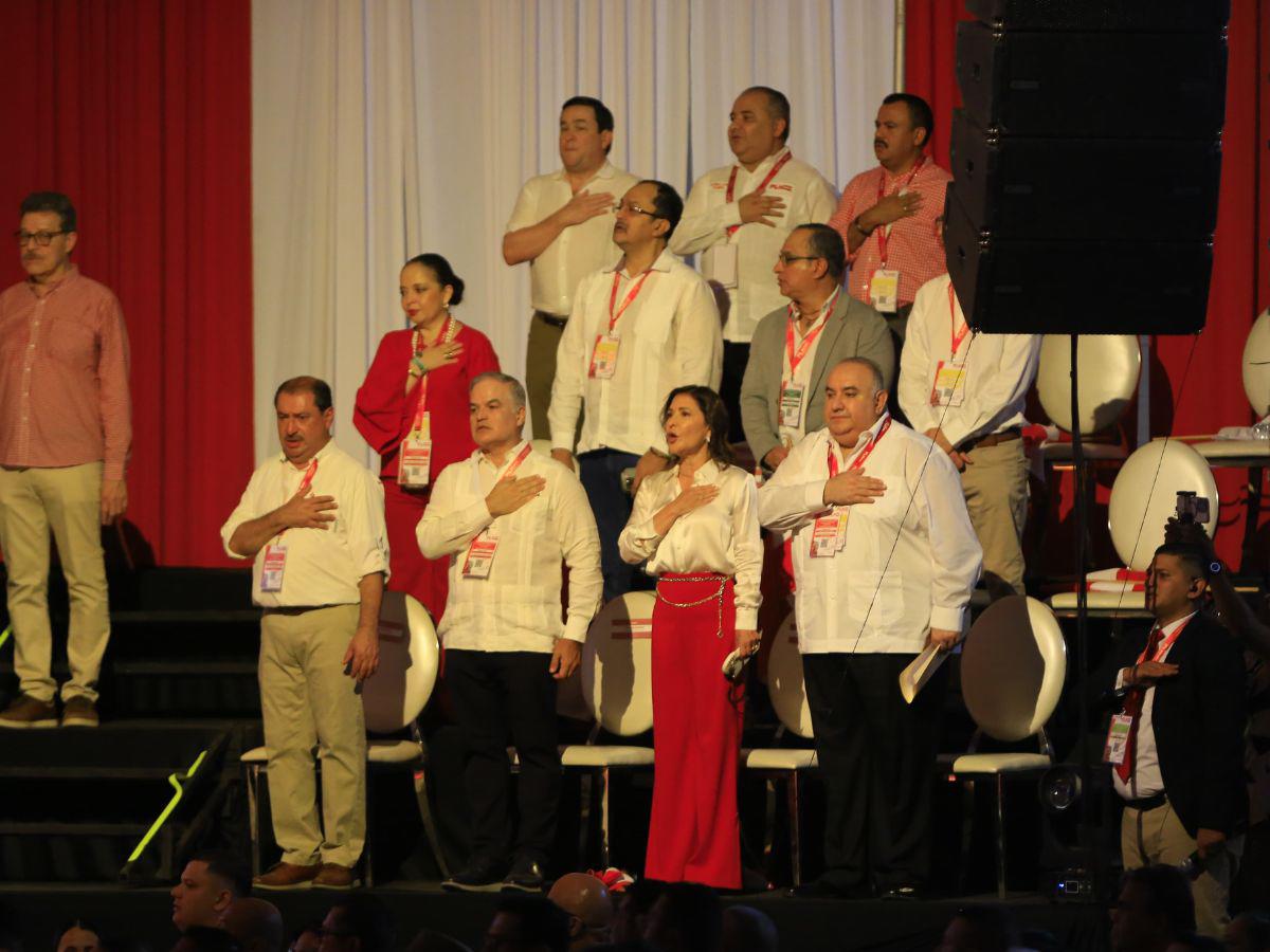 Fotos de la convención del Partido Liberal en San Pedro Sula