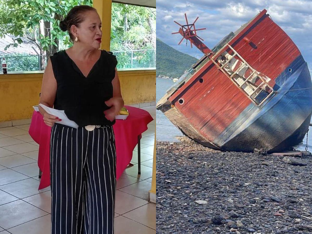 ¿Quién es la mujer que aceptó el reto de rescatar el velero Rosalinda?