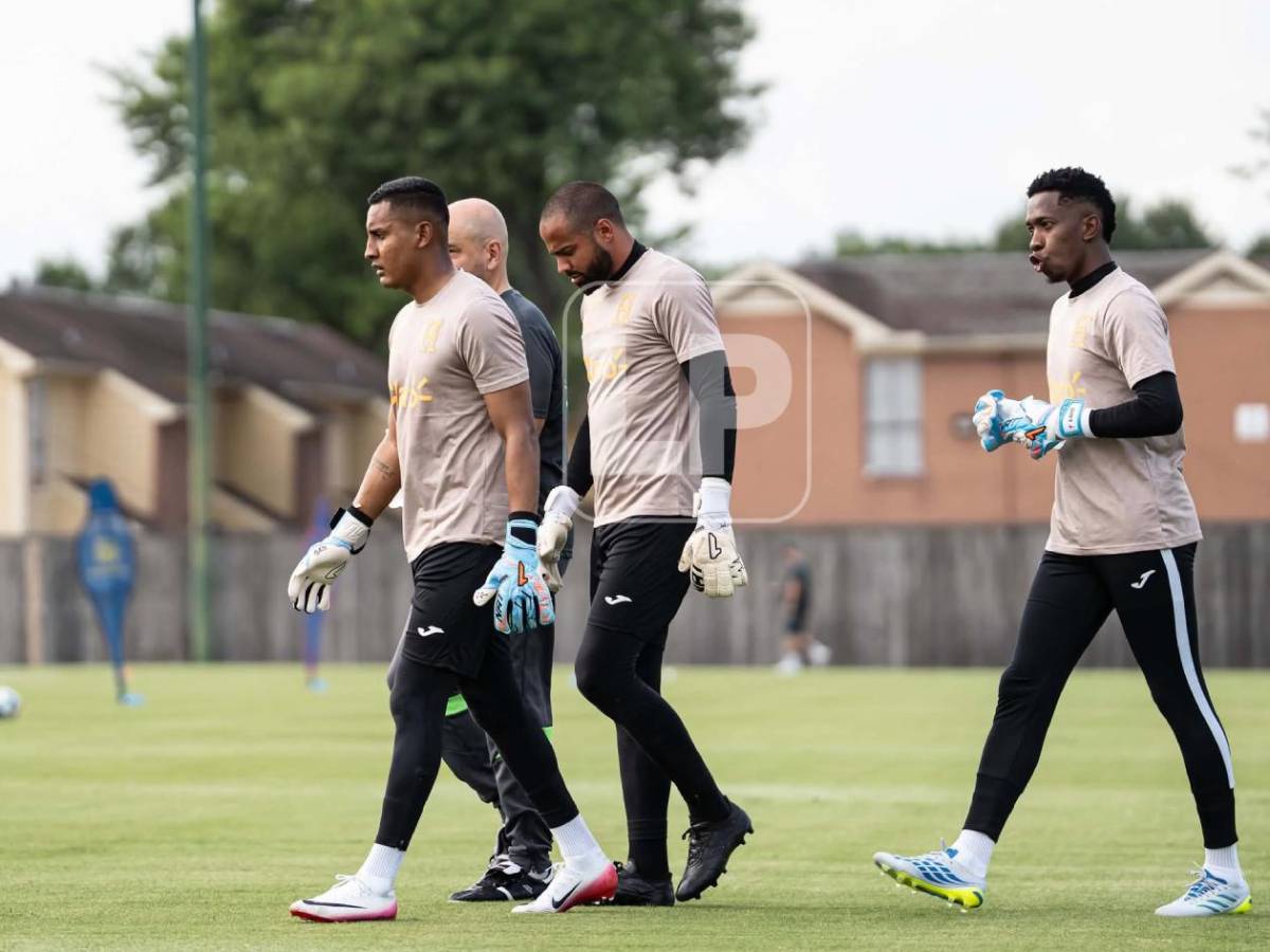 Honduras entrenó en Houston: imágenes de Keyrol, Dereck presente y las ausencias