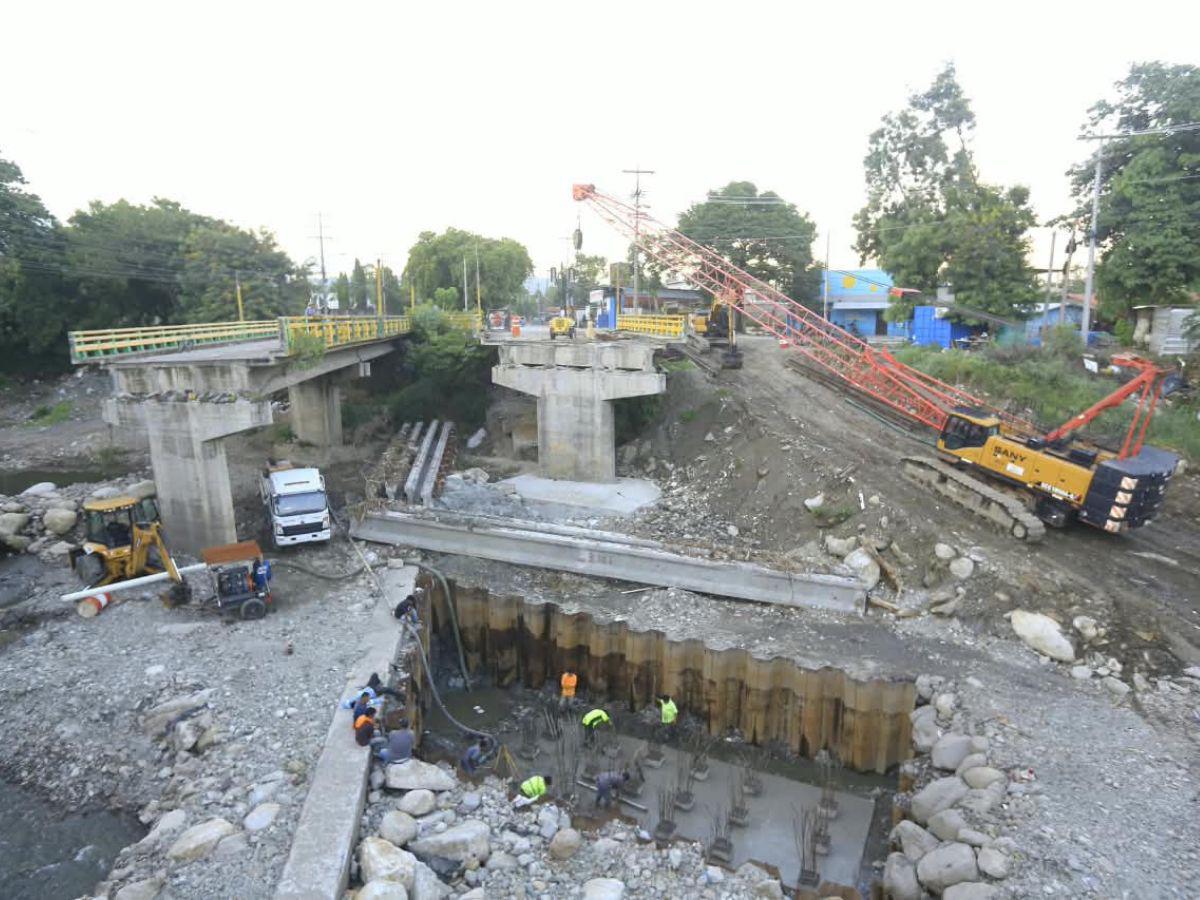 Reanudan obras: En esta fecha serán finalizados y habilitados los puentes de Las Brisas