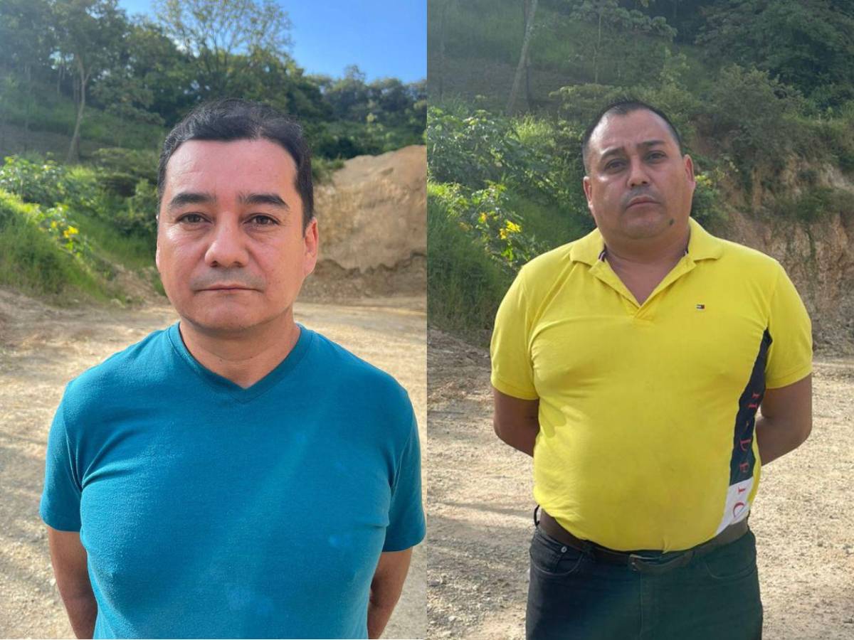 Capturan a dos hombres en Copán cuando planificaban un secuestro