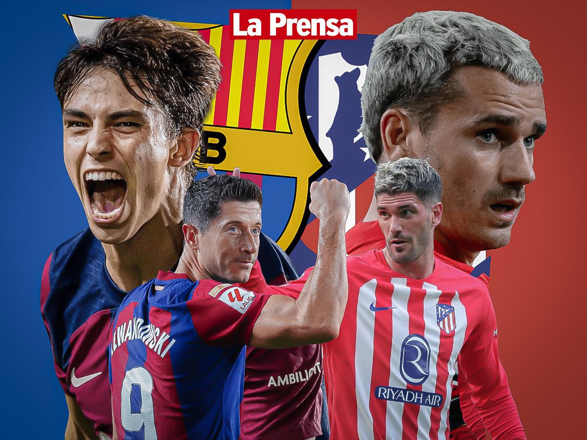 Hora y dónde ver el partidazo Barcelona-Atlético por la Liga Española