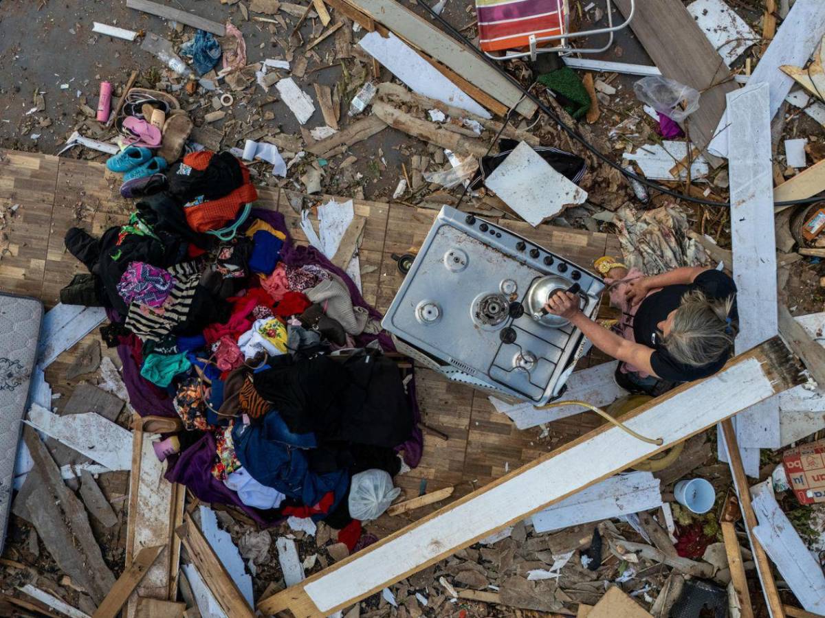 Imágenes que estremecen: así quedó Brasil tras devastador tornado