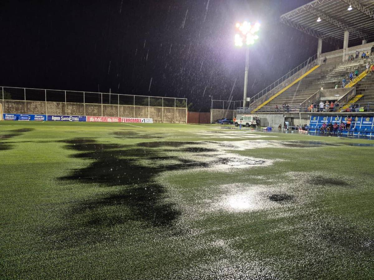 Motagua festeja, bellezas en el Nacional y tormenta eléctrica amenazó el UPN-Marathón