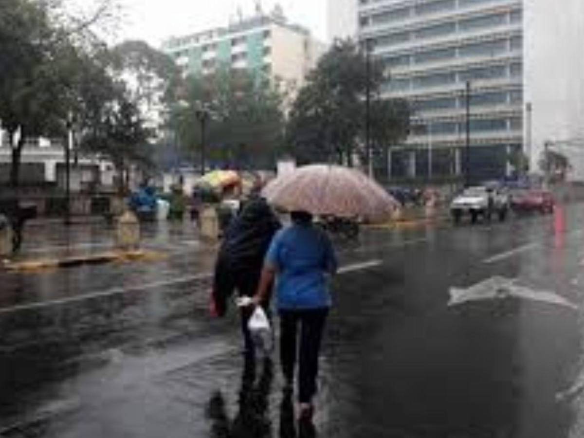 Saque paraguas: Anuncian lluvias en estos departamentos de Honduras